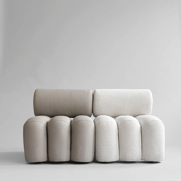 Кресло Foku Taupe — 101 Copenhagen, ткань, фото 3