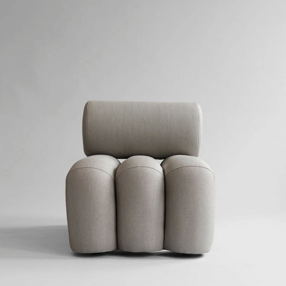 Кресло Foku Taupe — 101 Copenhagen, ткань