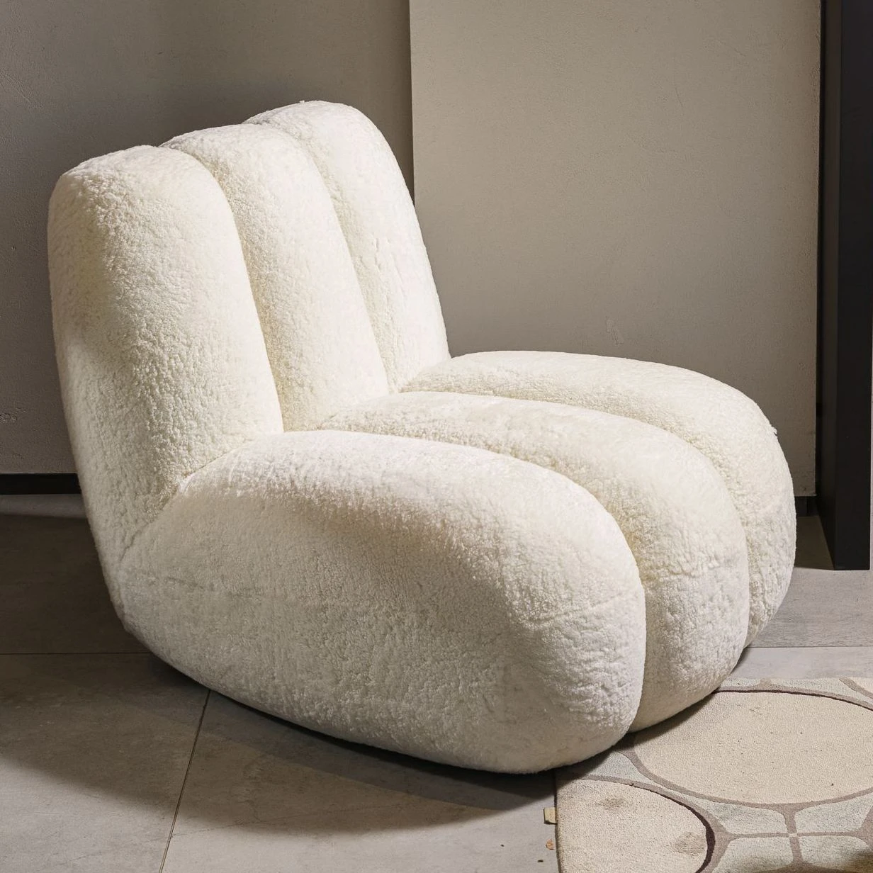 Кресло Toe Sheepskin — 101 Copenhagen, ткань