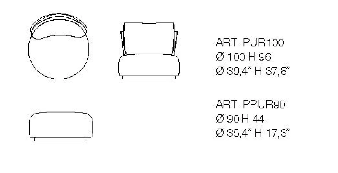Кресло Durante Armchair — Alivar, ткань, фото 4