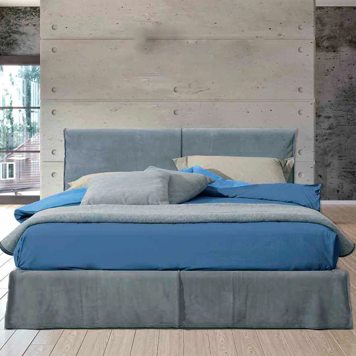 Кровать Maxter uno — Altrenotti, текстиль
