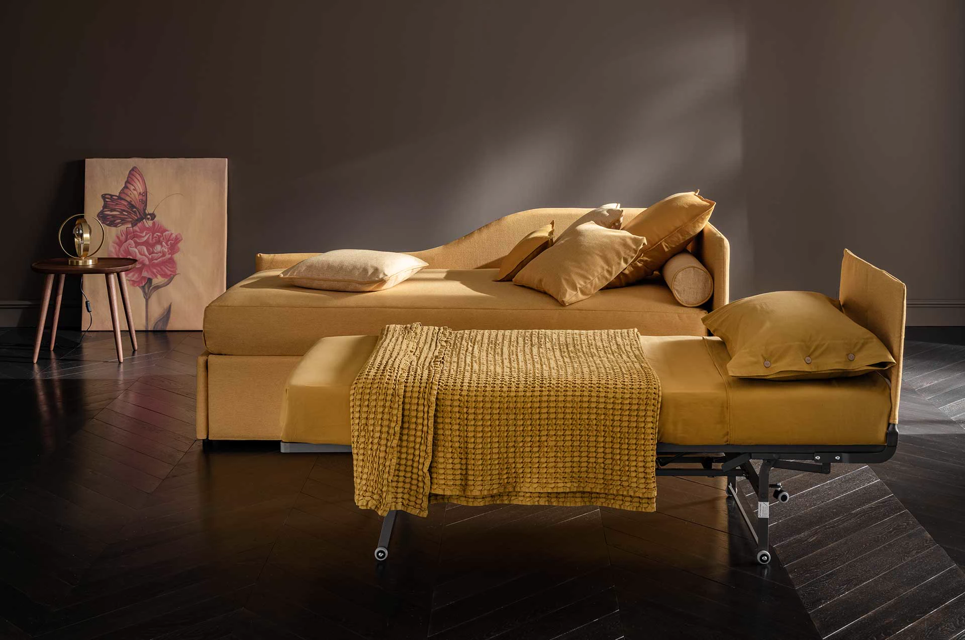 Кровать Teddy – Angolare sagomato — Altrenotti, ткань, фото 2