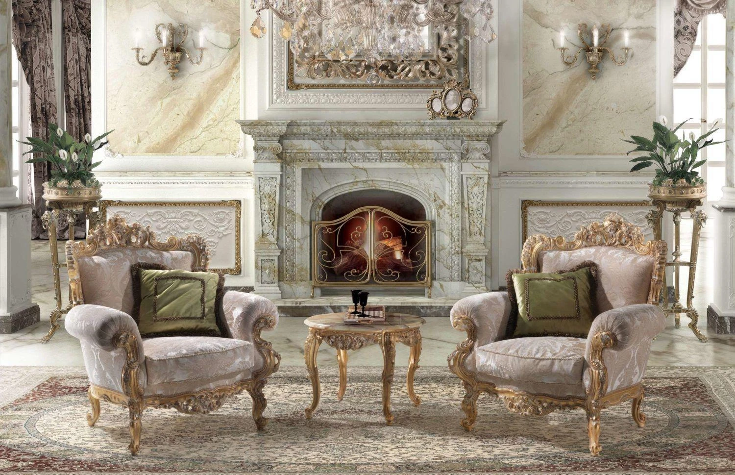 Кресло Valloni 28570 — Angelo Cappellini, массив дерева, фото 5