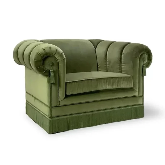 Кресло Verne 9133 — Angelo Cappellini, кожа