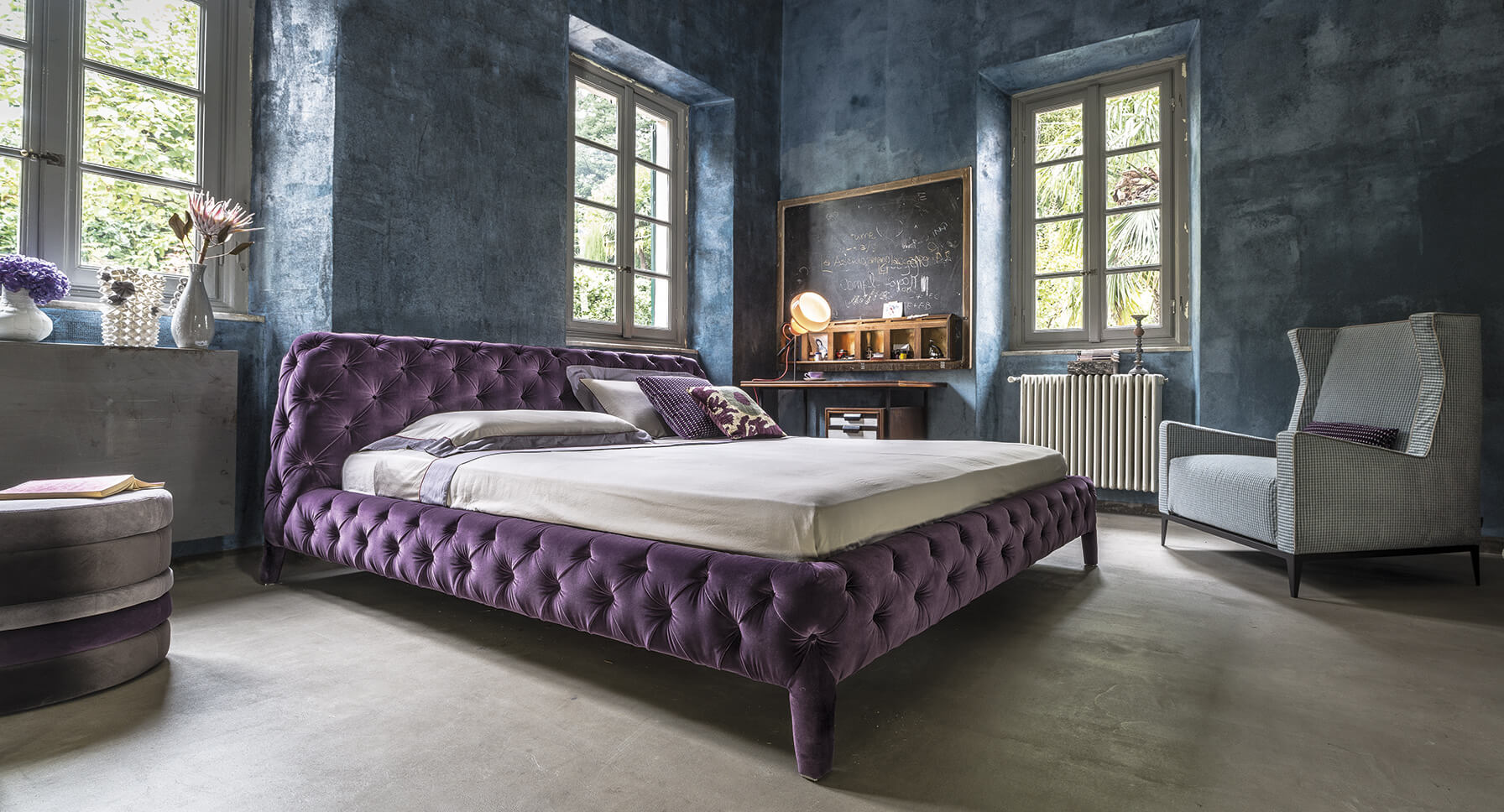 Кровать Windsor Dream — Arketipo, ткань