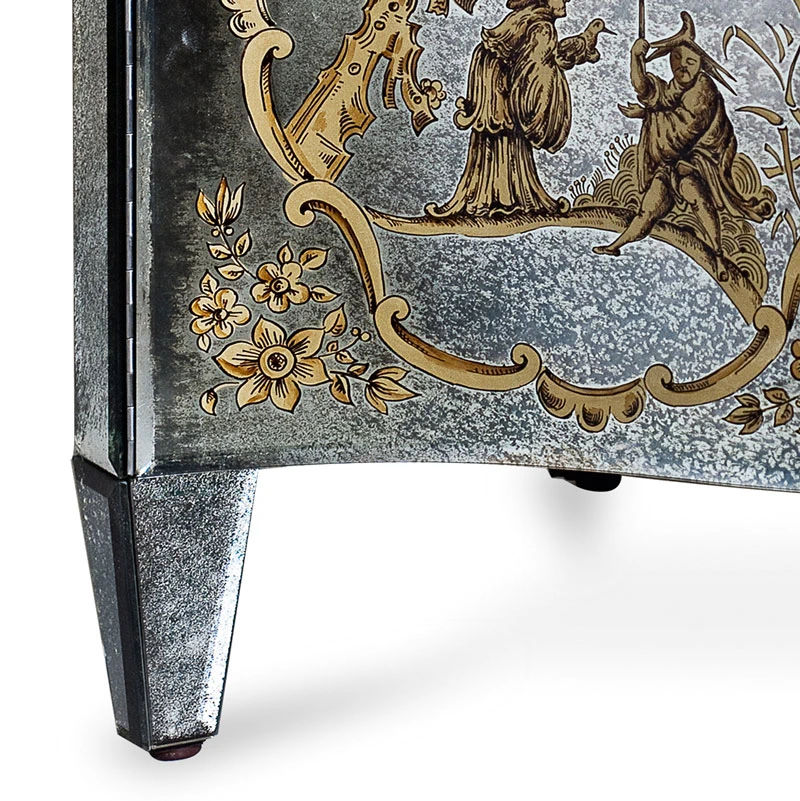 Прикроватная тумбочка Garçonnette — Arte Veneziana, бархат, фото 4