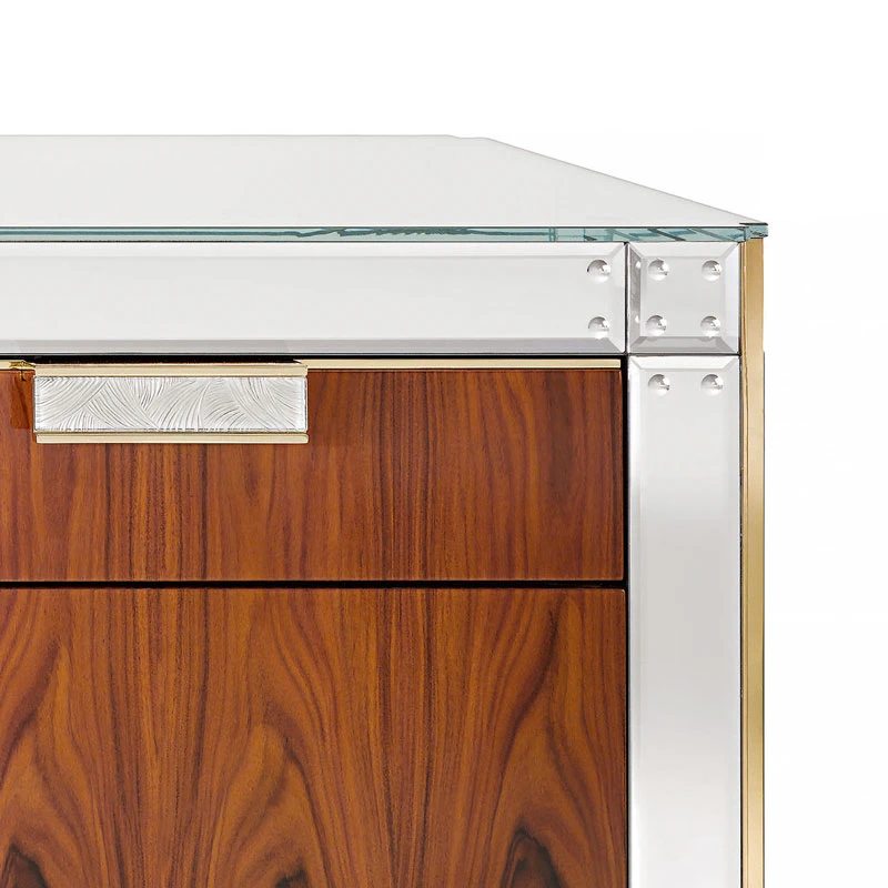Прикроватная тумбочка Scrooge — Arte Veneziana, стекло, фото 3