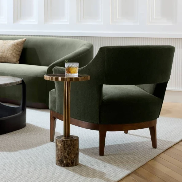Кресло Laurette — Arteriors, ткань, фото 3