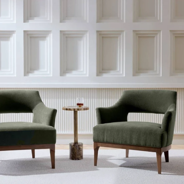Кресло Laurette — Arteriors, ткань, фото 4