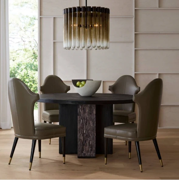 Стол Maddock — Arteriors, дерево, фото 2