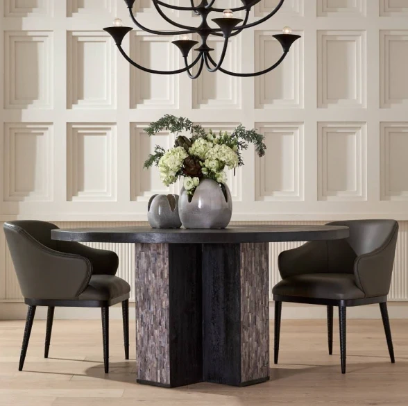 Стол Maddock — Arteriors, дерево, фото 3
