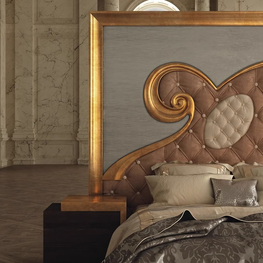 Кровать Goldendream — Asnaghi, кожа, фото 2