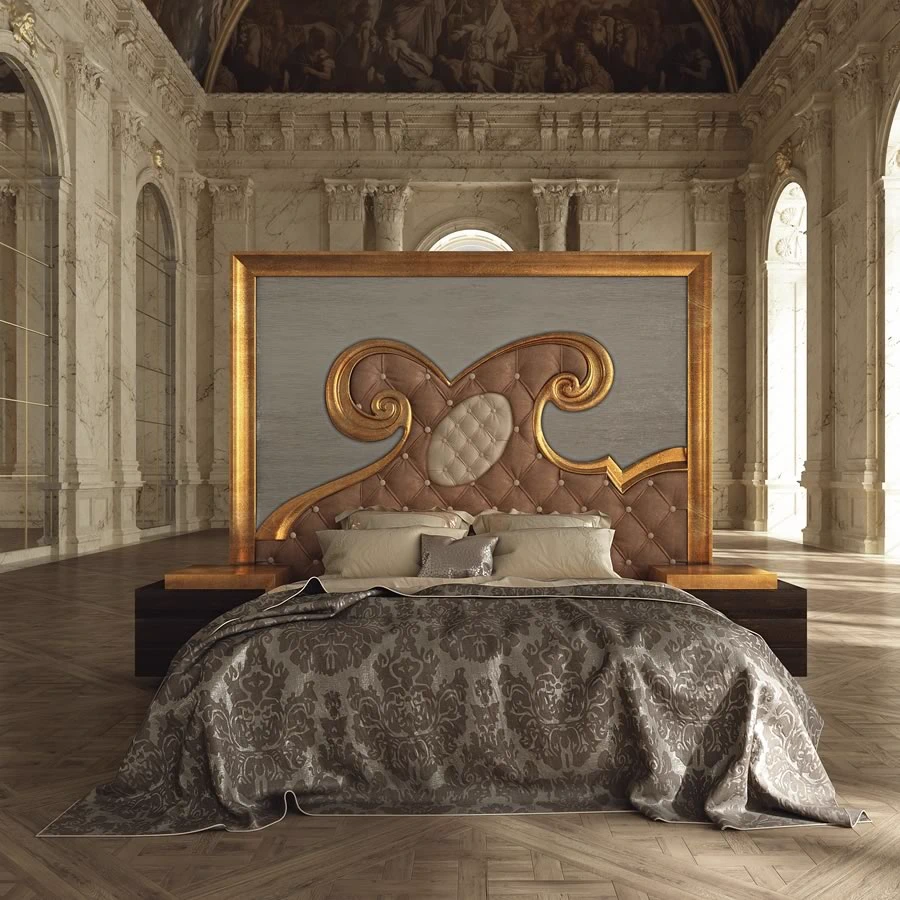 Кровать Goldendream — Asnaghi, кожа, фото 3