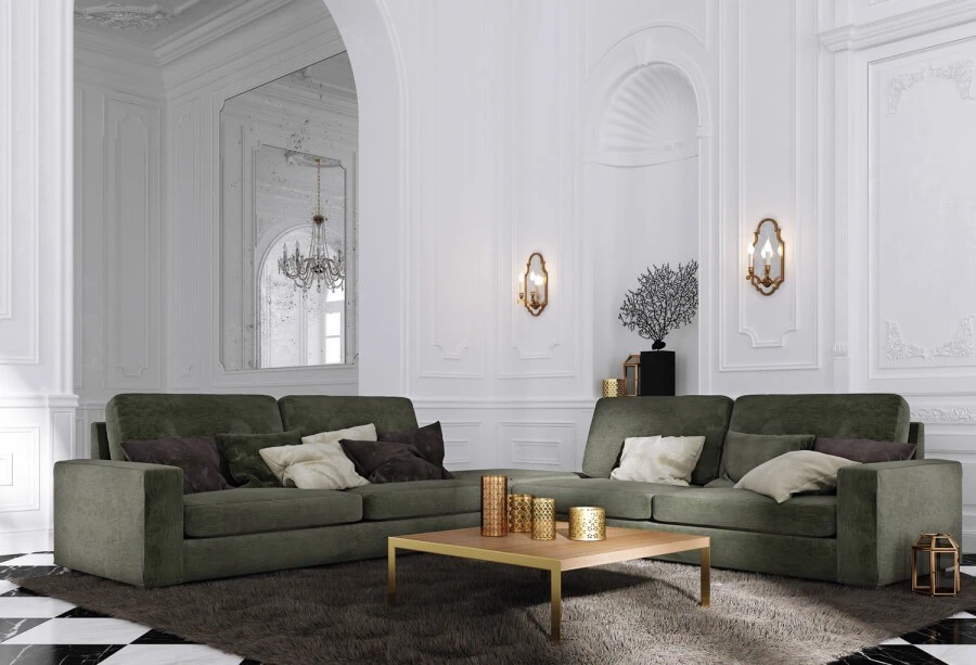 Диван Grand Hotel — Asnaghi, кожа, фото 4