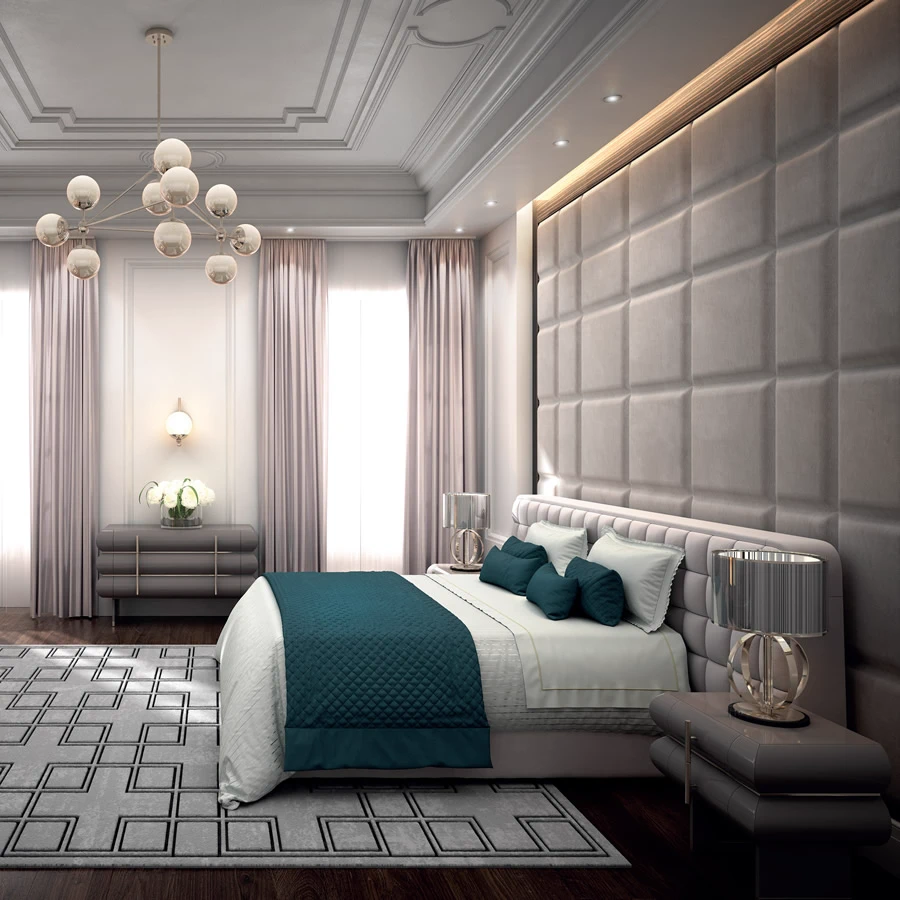 Кровать Humphrey — Asnaghi, кожа, фото 3