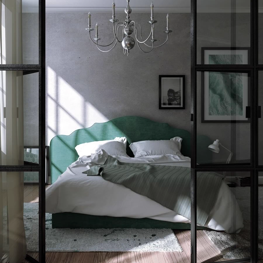 Кровать Magda — Asnaghi, кожа, фото 3