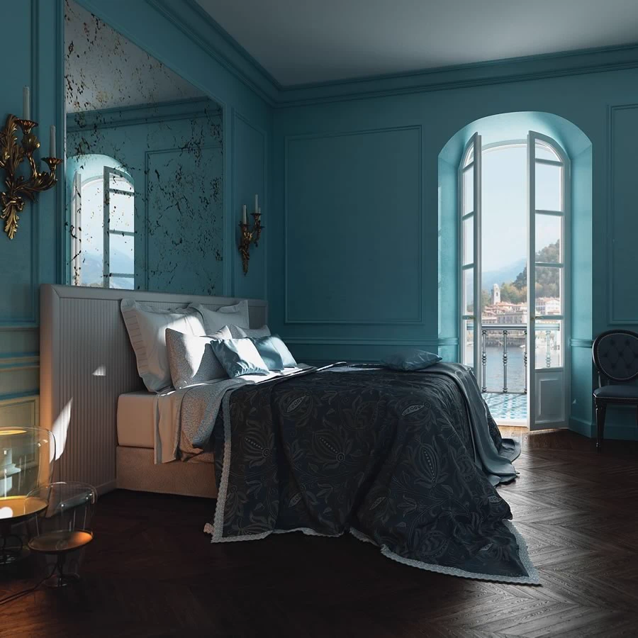 Кровать Tosca — Asnaghi, кожа, фото 3