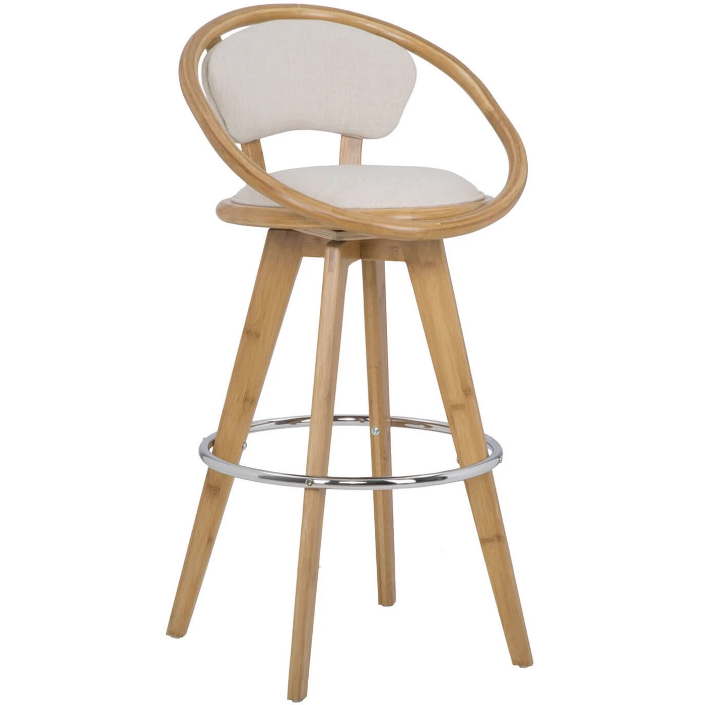 Барный стул Bamboo Globe — Atmosphera, текстиль