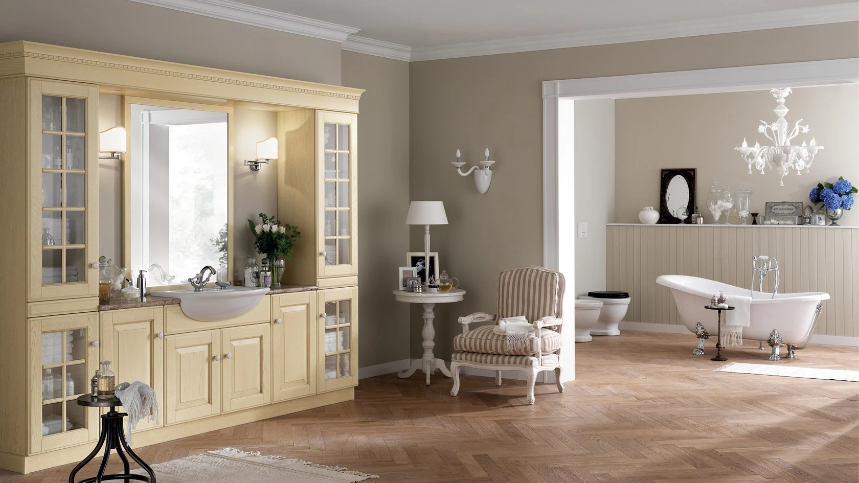 Каркас и наполнение: дерево, ППУ. Классический стиль Кресло Classic Style — Atmosphera, текстиль, фото 2