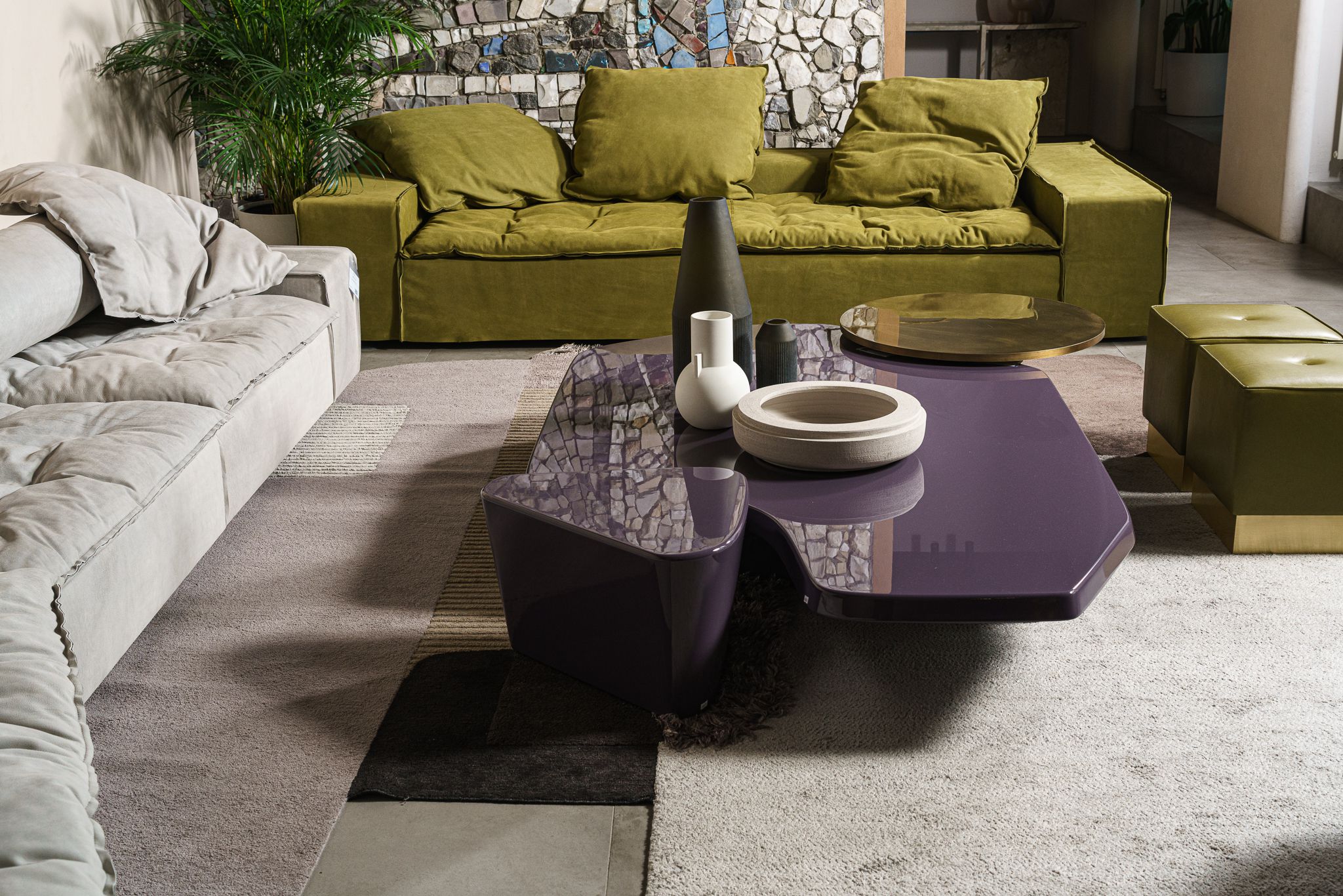 Журнальный столик Aegates Grape 216 — Baxter, дерево, фото 3