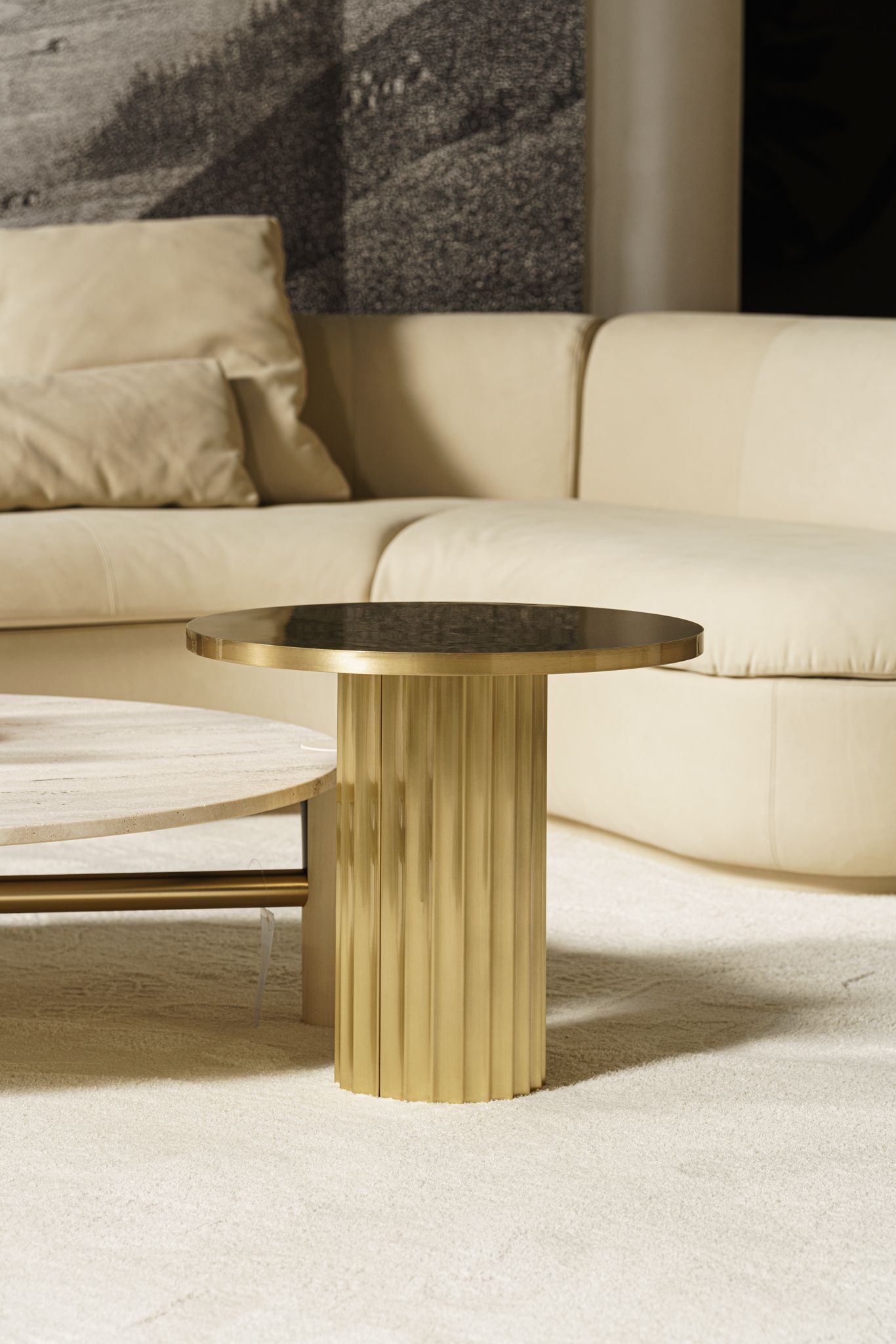 Журнальный столик Allure 50 Antiqued polished brass — Baxter, фото 4