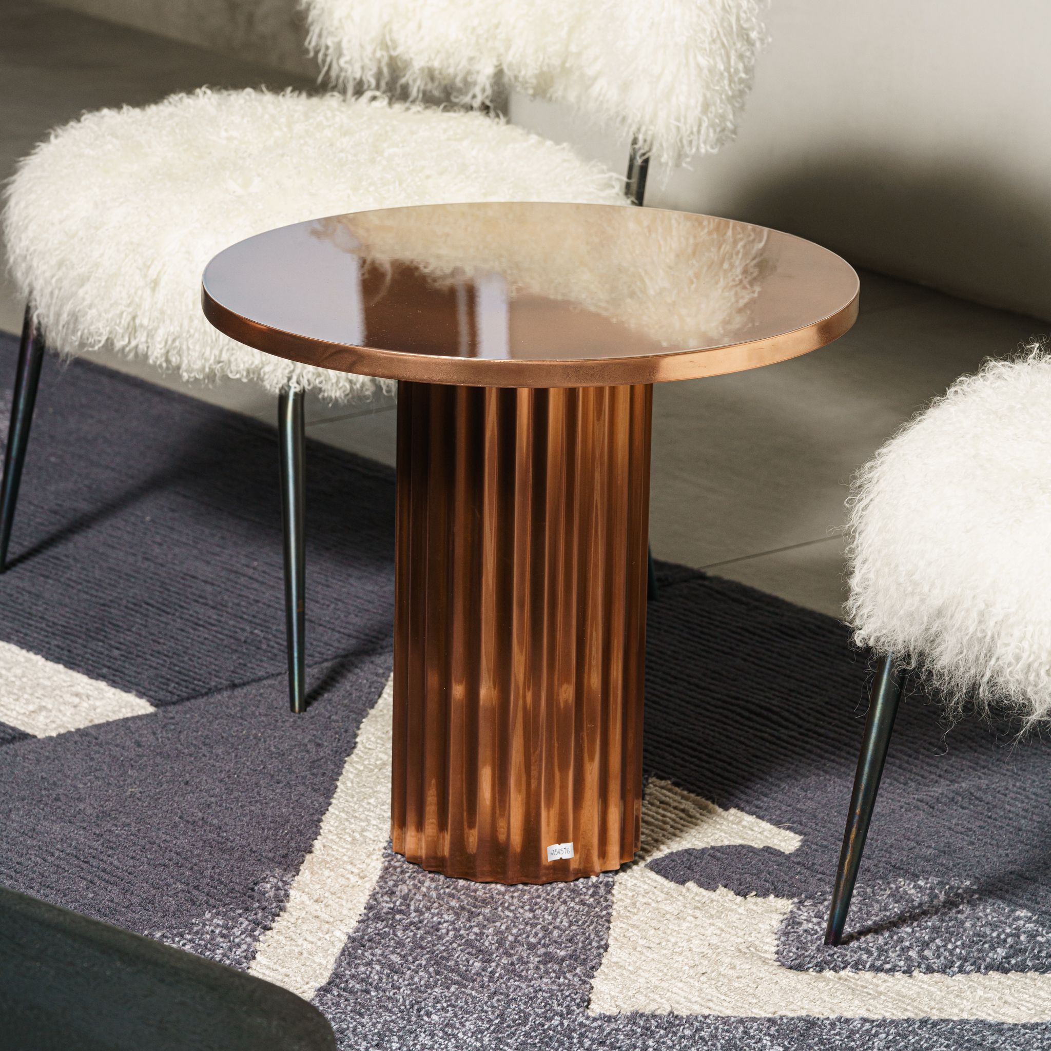 Журнальный столик Allure Glossy Antiqued copper 50 — Baxter, фото 2