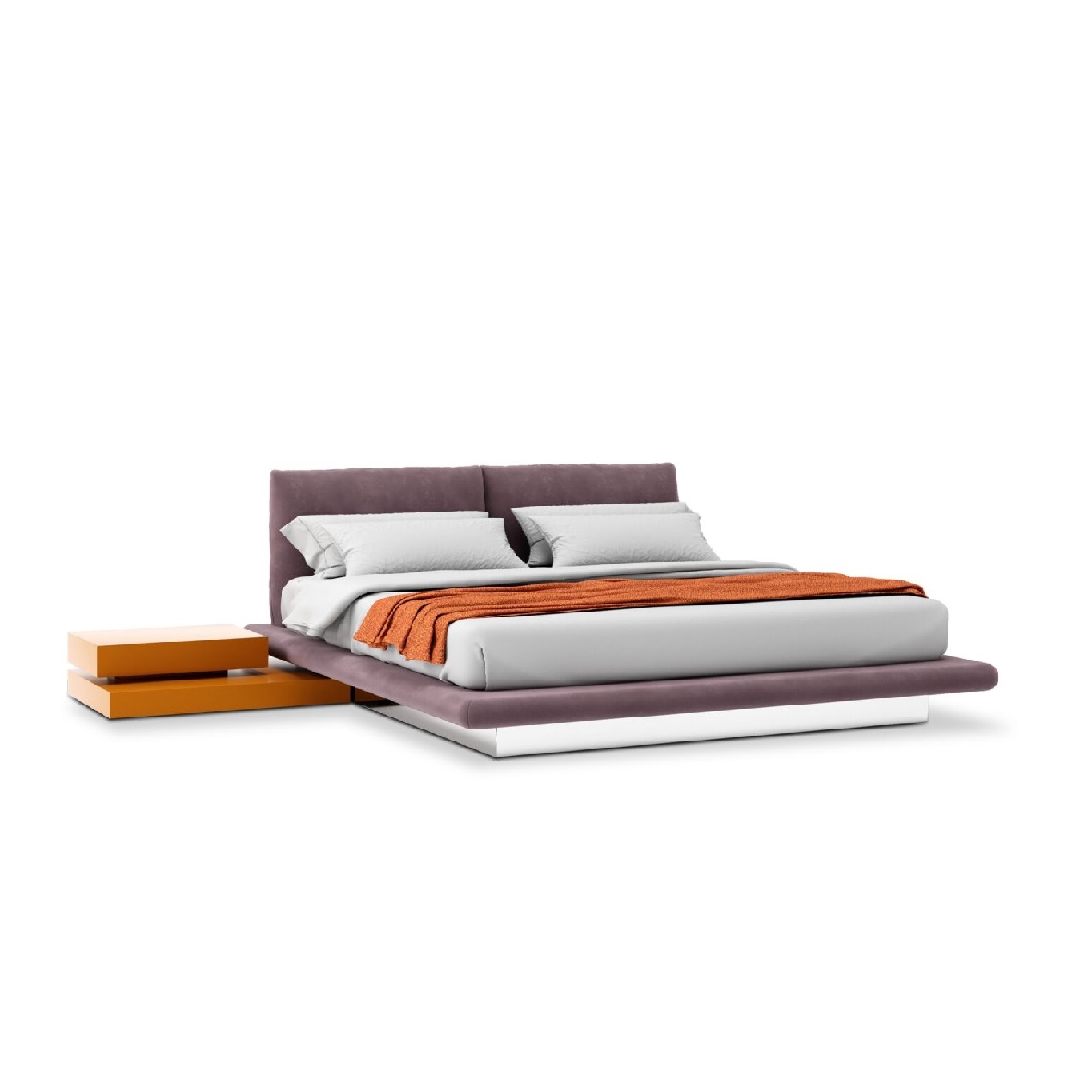 Кровать Aura Bed — Baxter, кожа