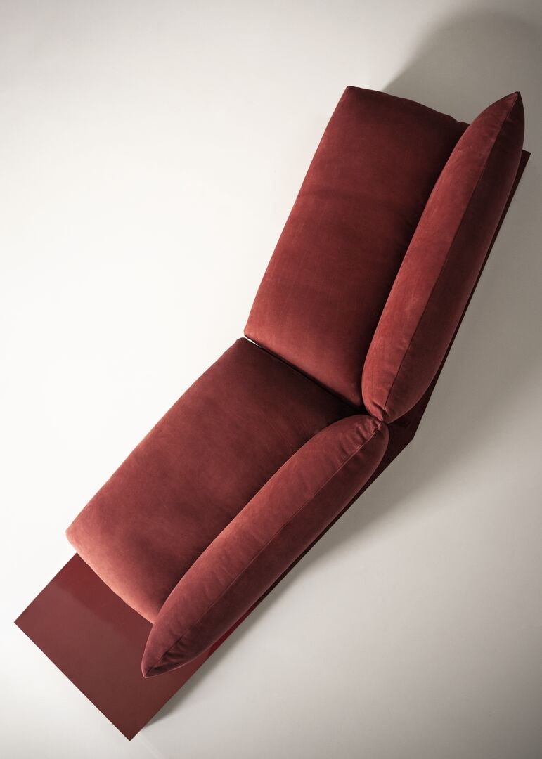 Современный дизайн Диван Aura Sofa — Baxter, кожа, фото 5