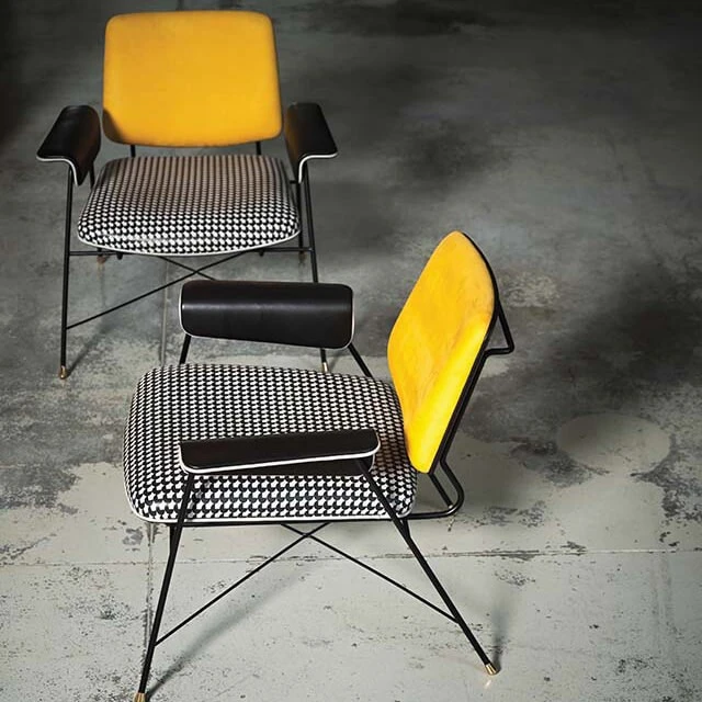Кресло Bauhaus — Baxter, нубук, фото 3