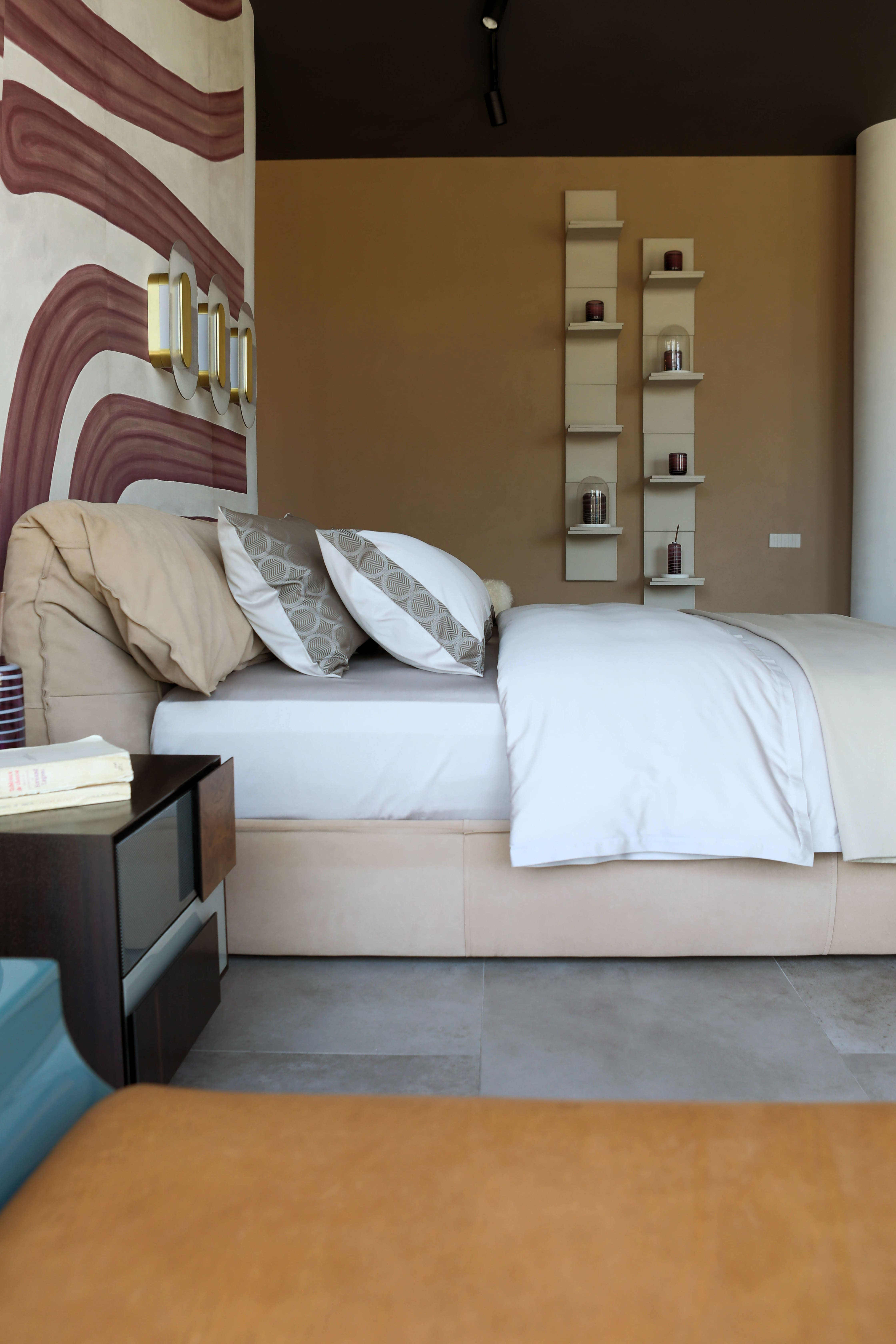 Кровать Casablanca Bo.Hemian Savana — Baxter, массив дерева