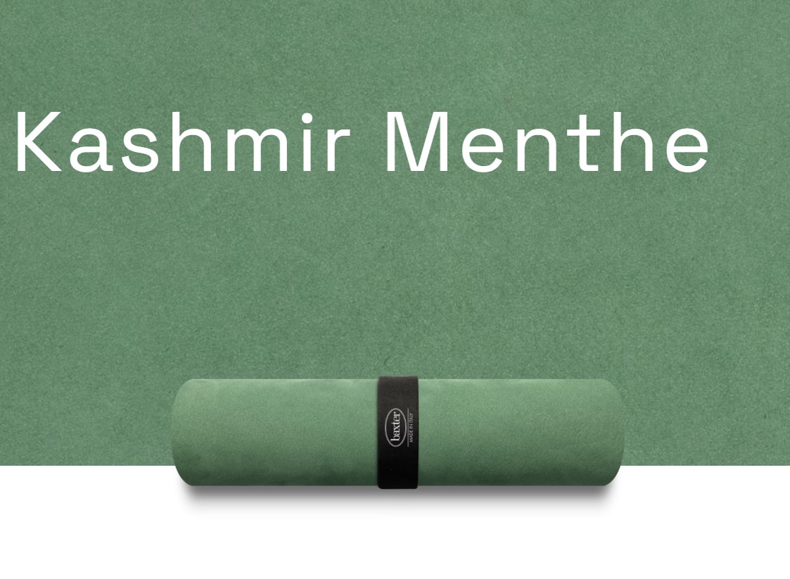 Трехместный диван Chicago Kashmir Menthe — Baxter, кожа, фото 6