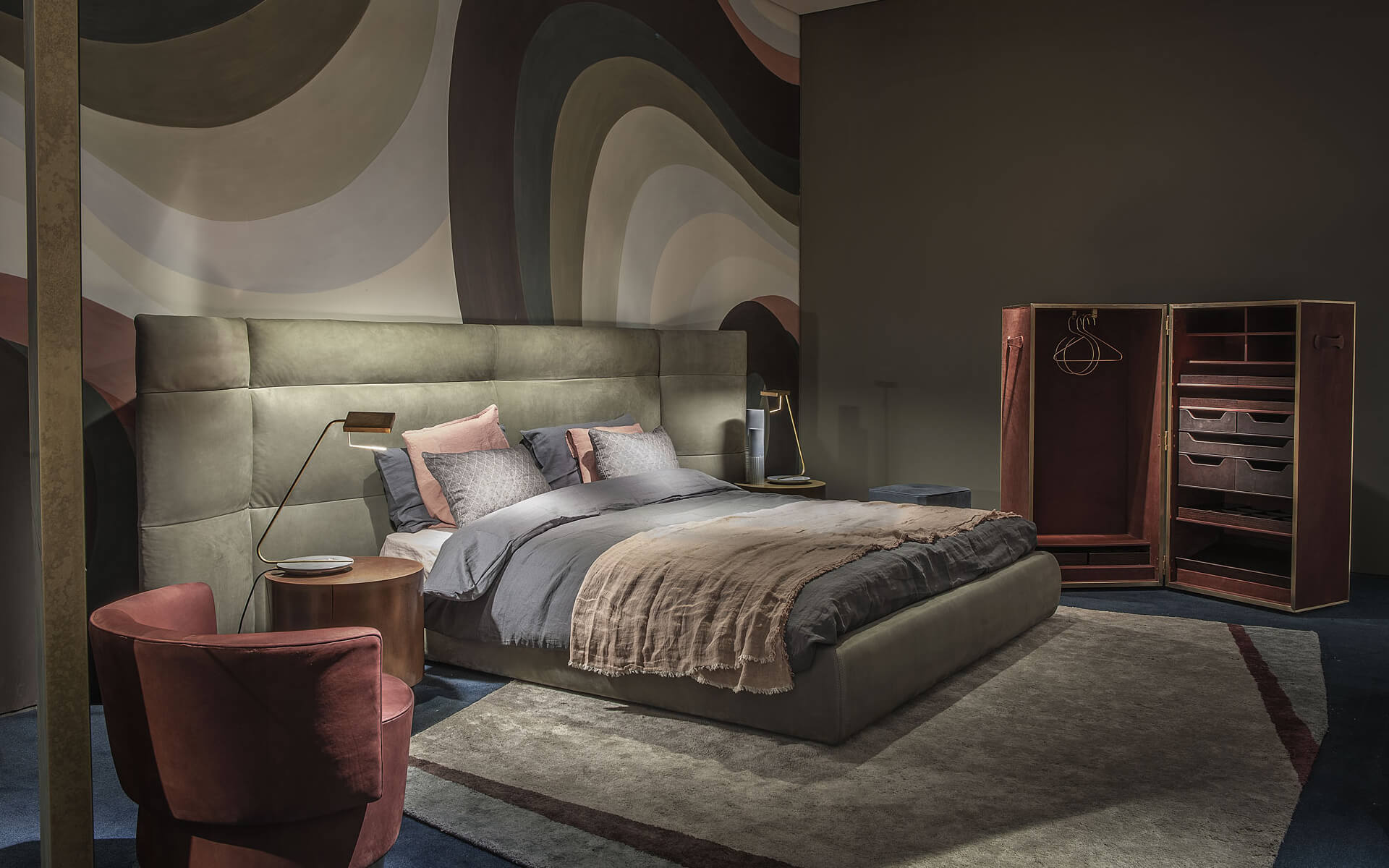 Кровать Couche Extra — Baxter, кожа, фото 3