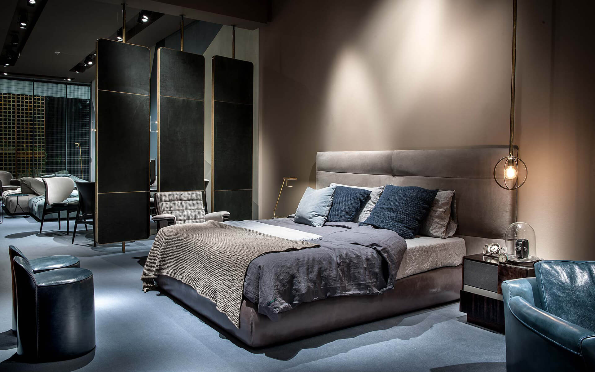 Кровать Couche — Baxter, кожа, фото 3