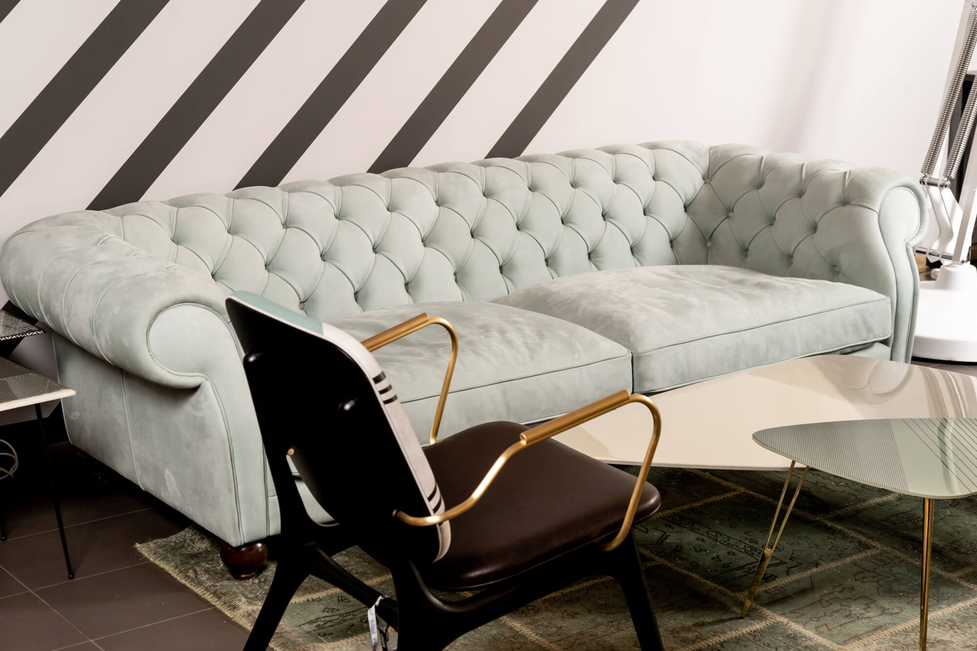 Диван Diana Chester Lounge — Baxter, кожа, фото 4
