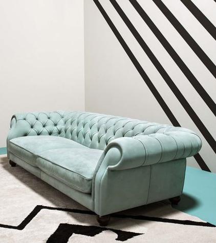 Диван Diana Chester Lounge — Baxter, кожа