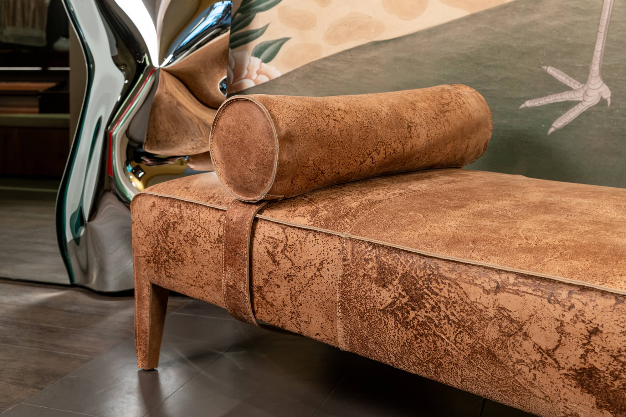 Банкетка Freud Leather Mali — Baxter, кожа, фото 3