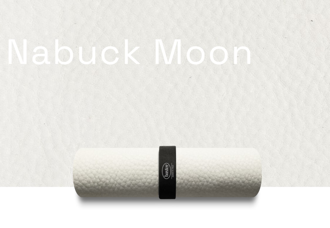 Кресло Ginevra Nabuck Mooon — Baxter, кожа, фото 3