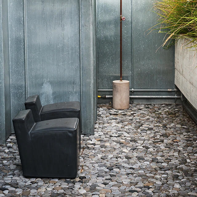 Стул Graz Baby Stone — Baxter, кожа, фото 3