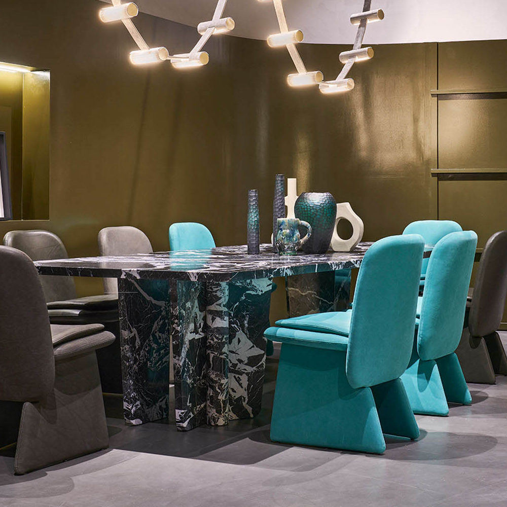 Стол Kate 305 Brushed Grand Antique D'Aubert — Baxter, мрамор, фото 2