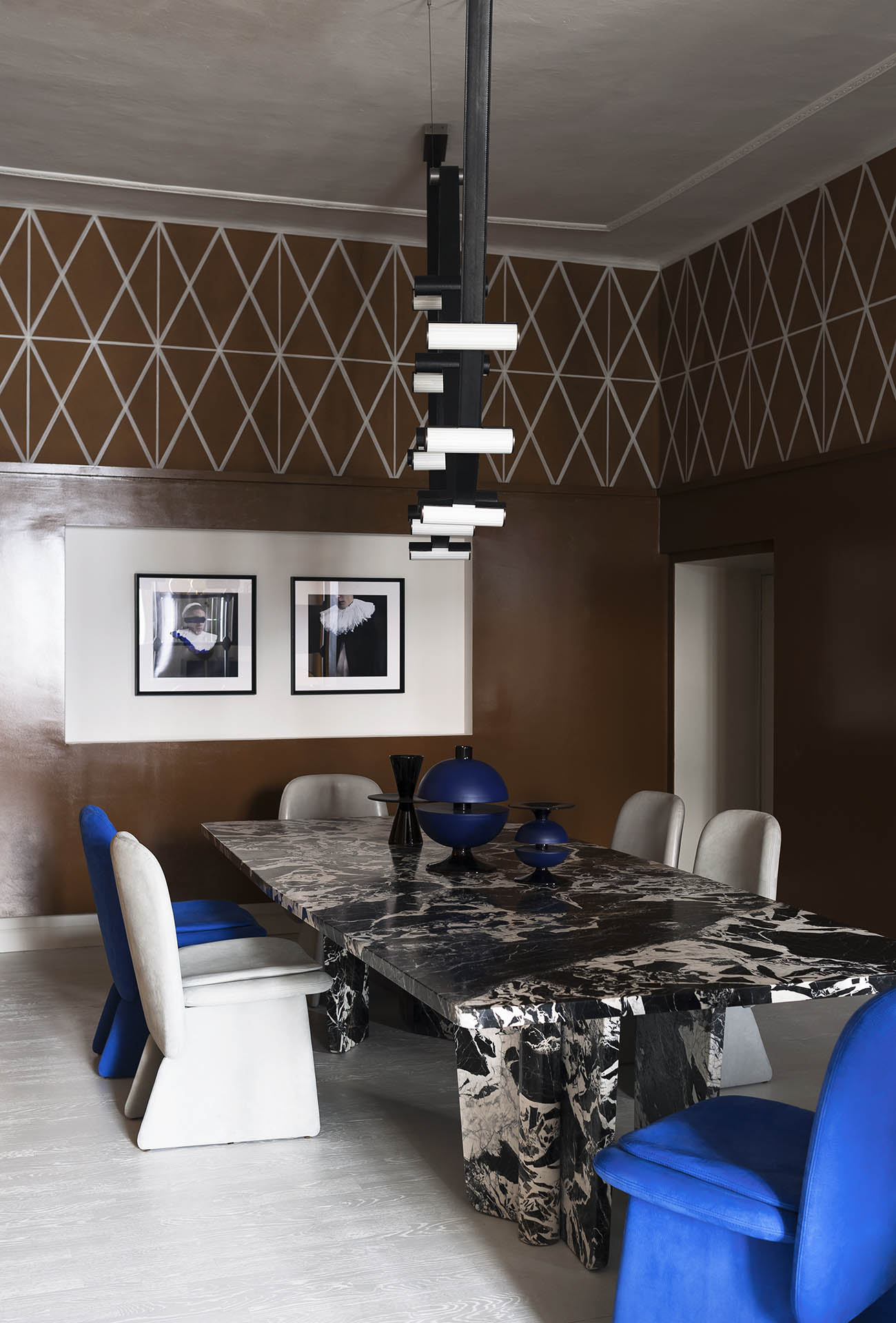 Стол Kate Brushed Grand Antique D'Aubert — Baxter, мрамор, фото 4