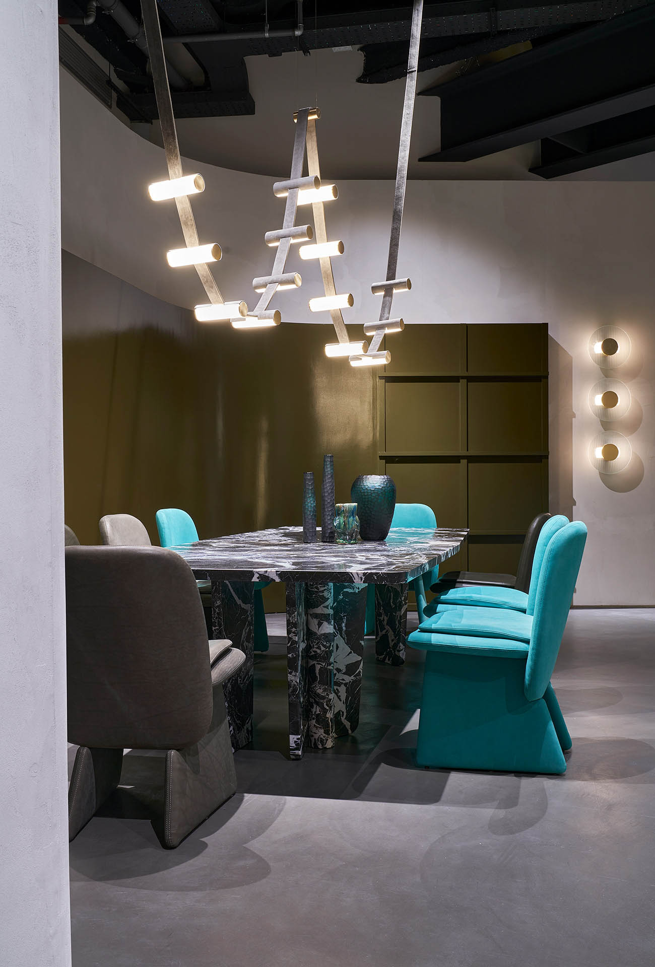 Стол Kate Brushed Grand Antique D'Aubert — Baxter, мрамор, фото 6