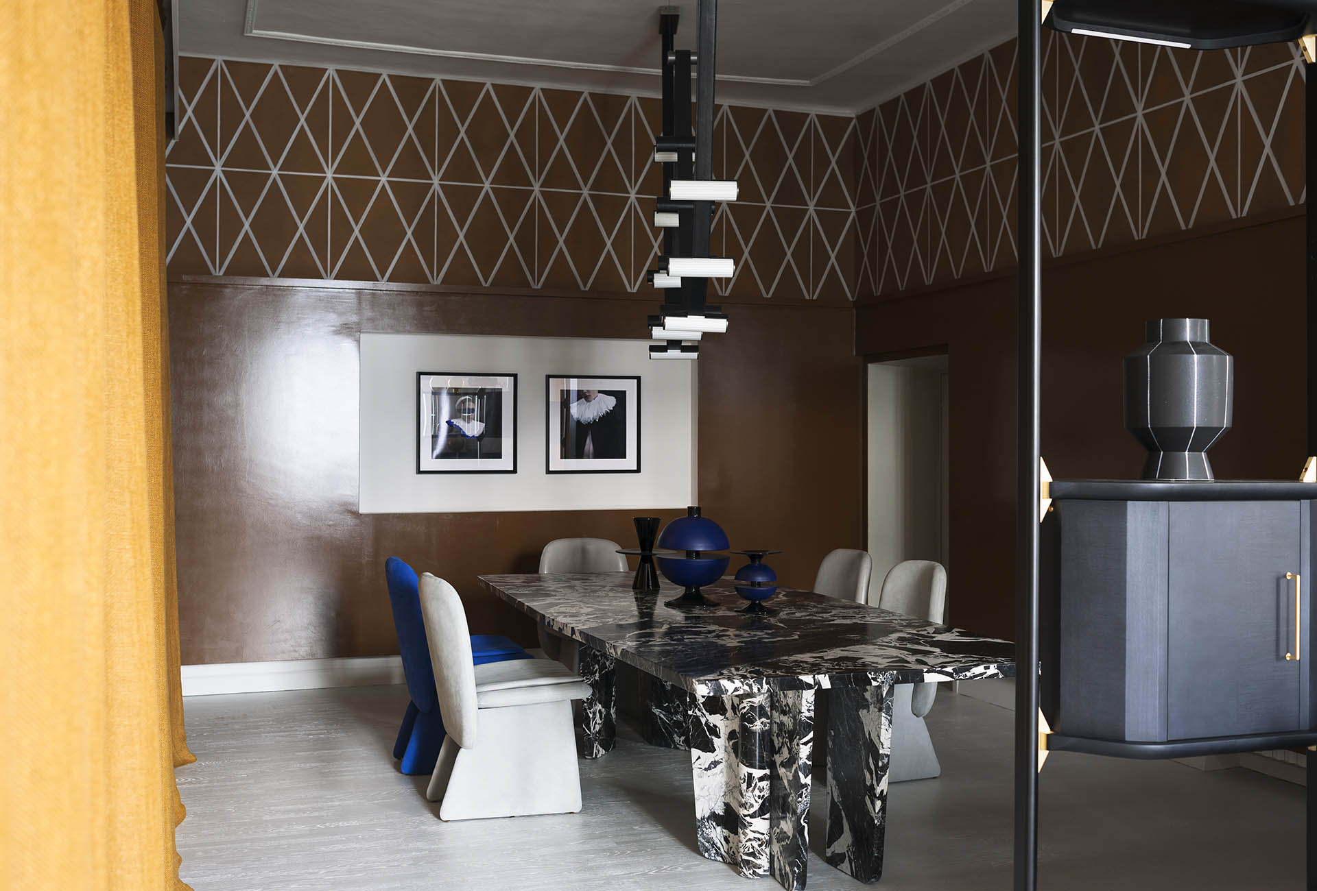 Стол Kate Brushed Grand Antique D'Aubert — Baxter, мрамор