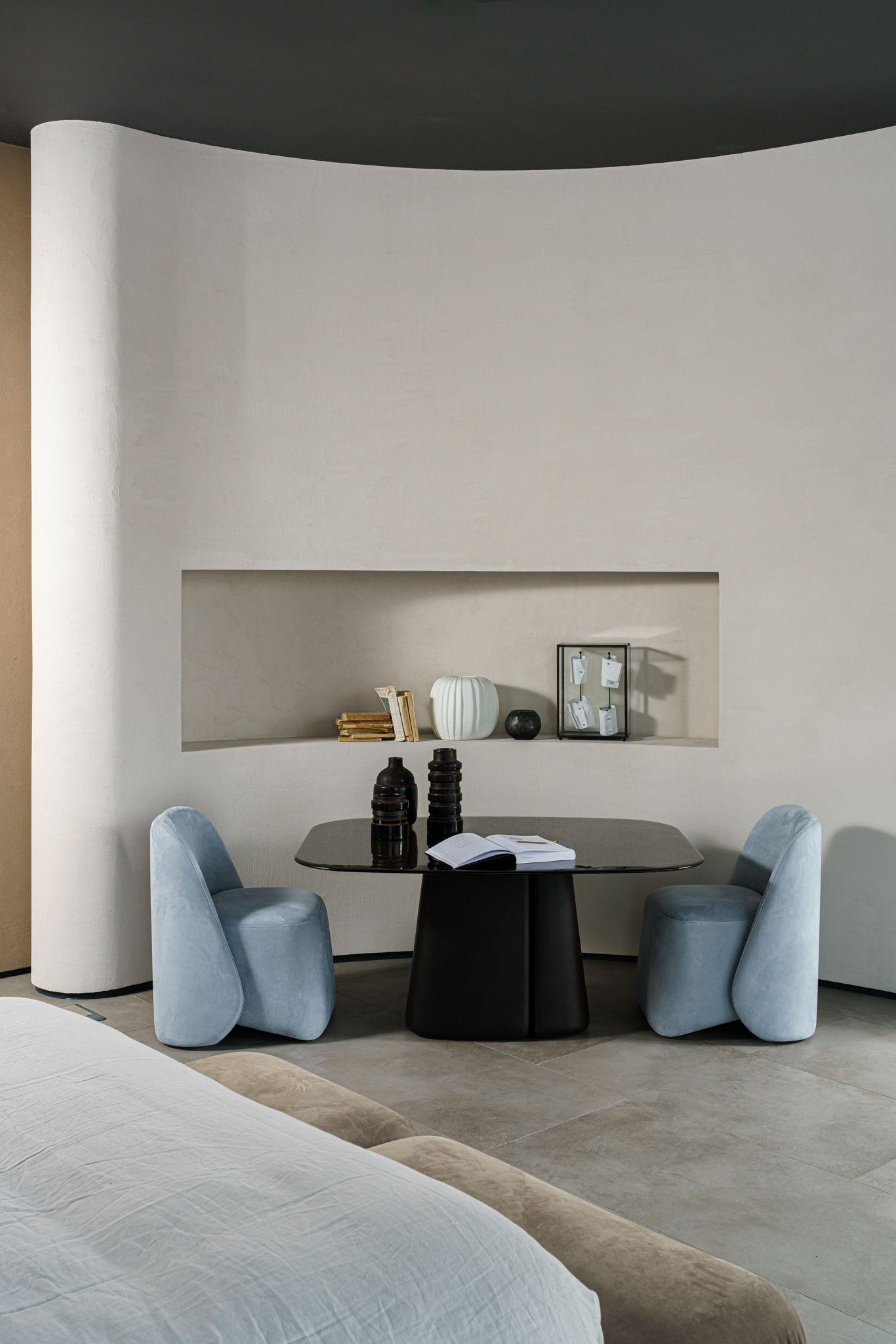 Lounge столик Fany — Baxter, мрамор, фото 4