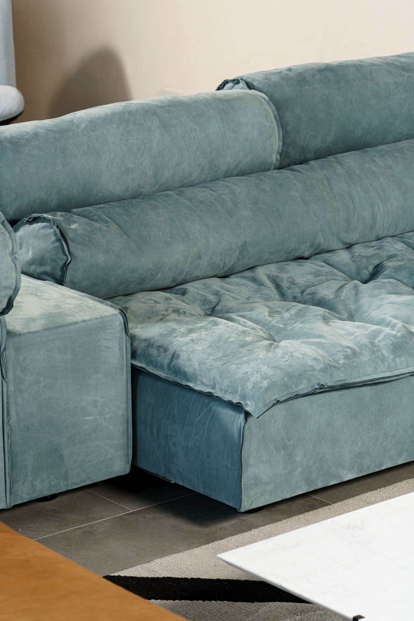 Модульный диван Miami Soft Kashmir Sucre — Baxter, нубук, фото 5