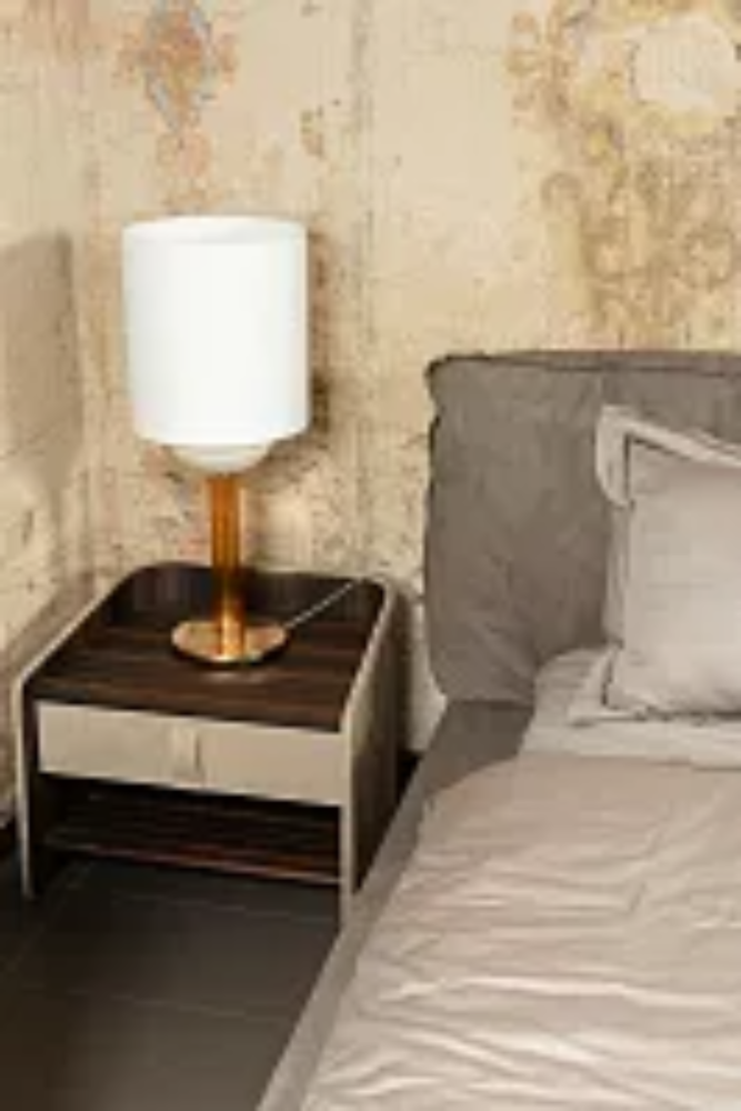 Кровать Paris Slim 180 Kashmir Mousse — Baxter, нубук, фото 3