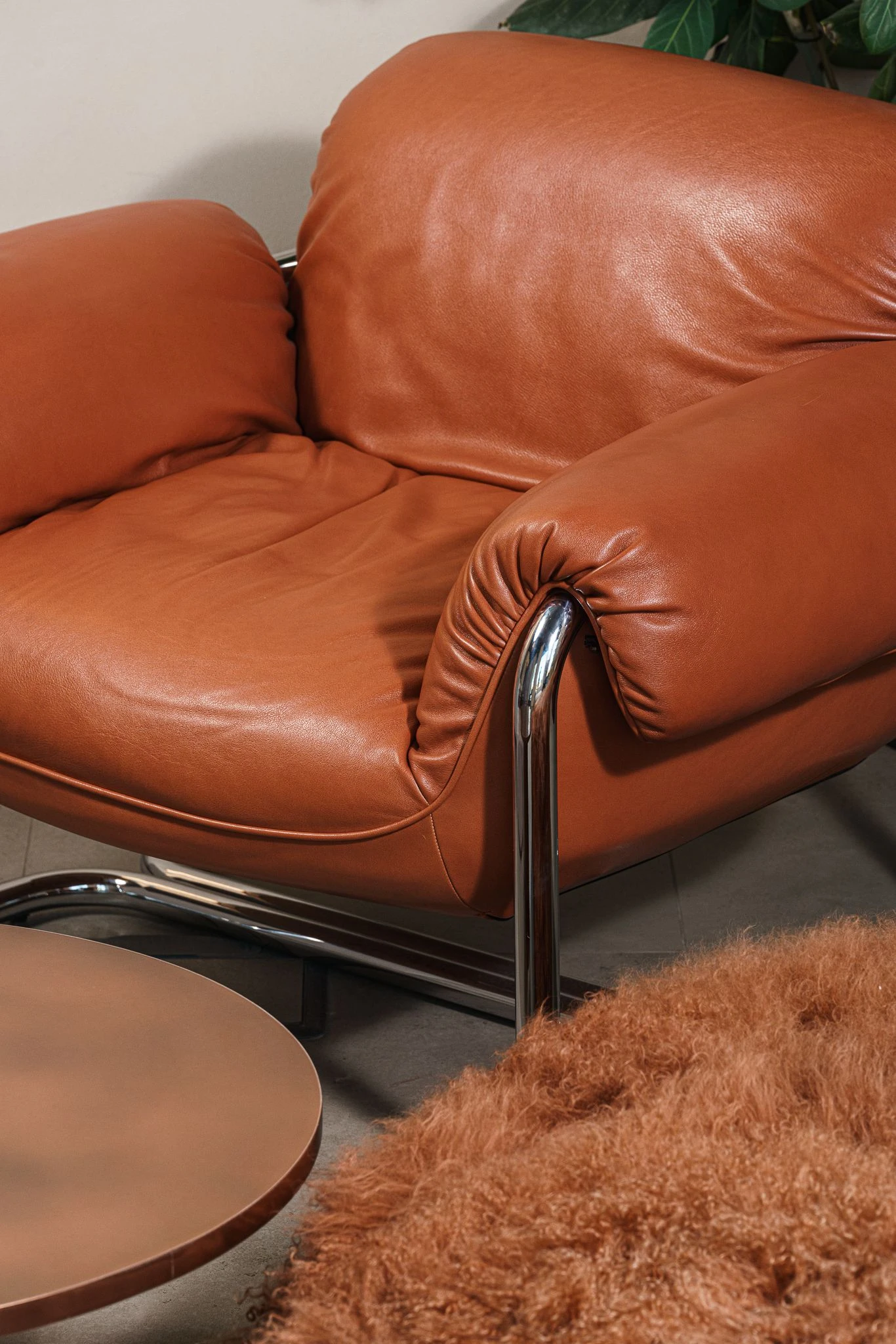Кресло So Good Leather Polish Ares — Baxter, металл, фото 3