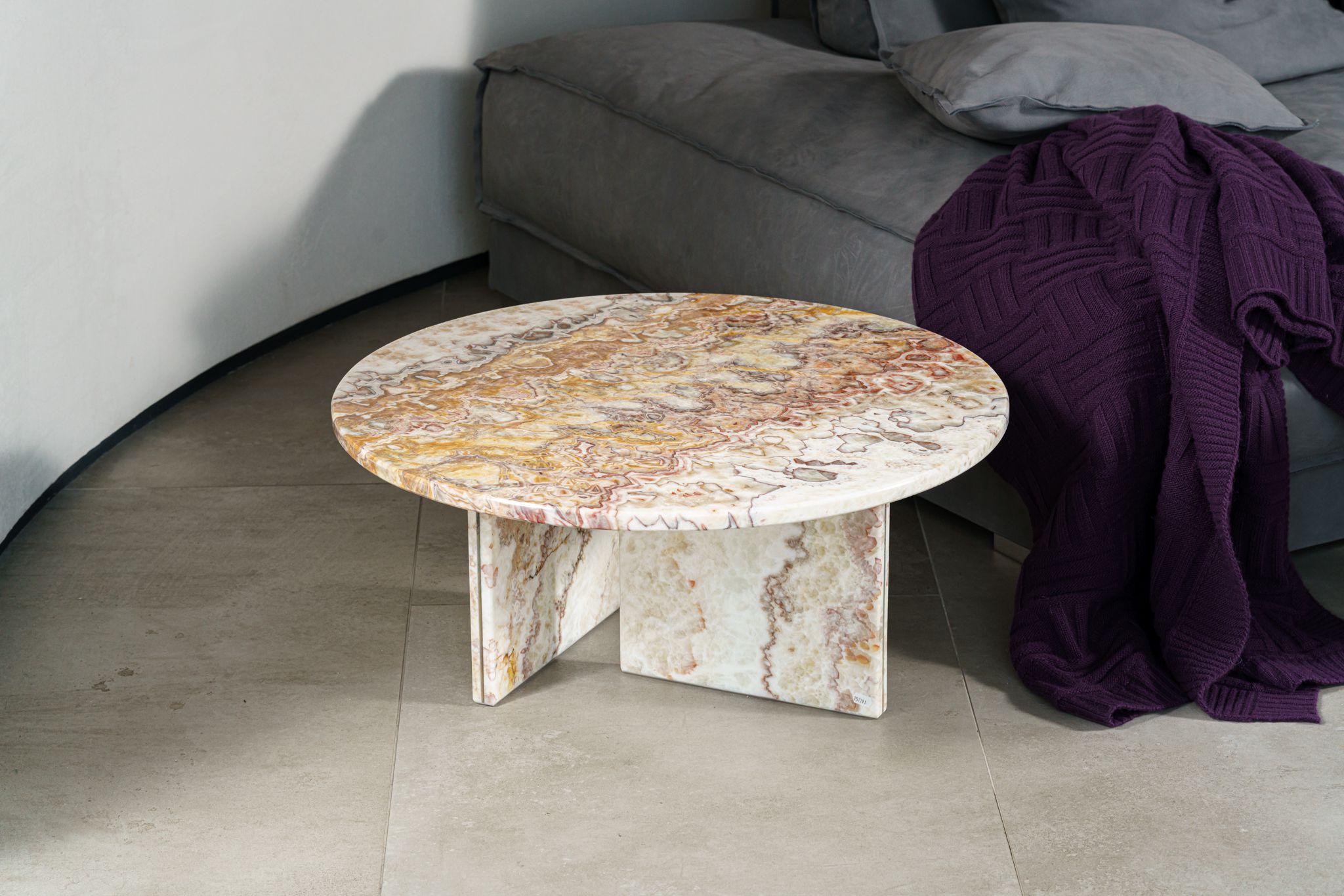 Современный дизайн Журнальный столик Tebe Onyx Brioche 70 — Baxter, фото 3