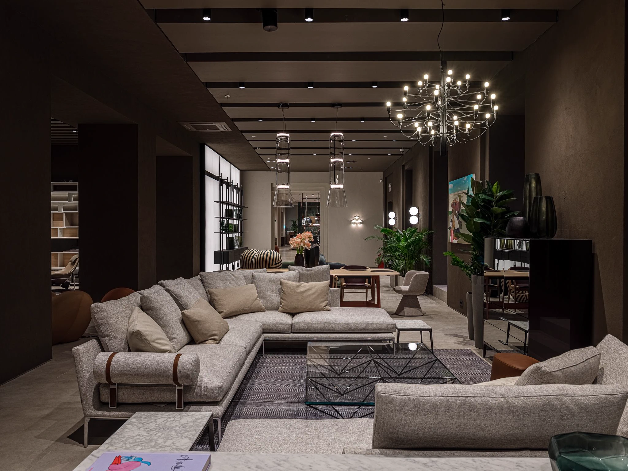 Угловой диван B&B Atoll Soft — B&B Italia, кожа, фото 2