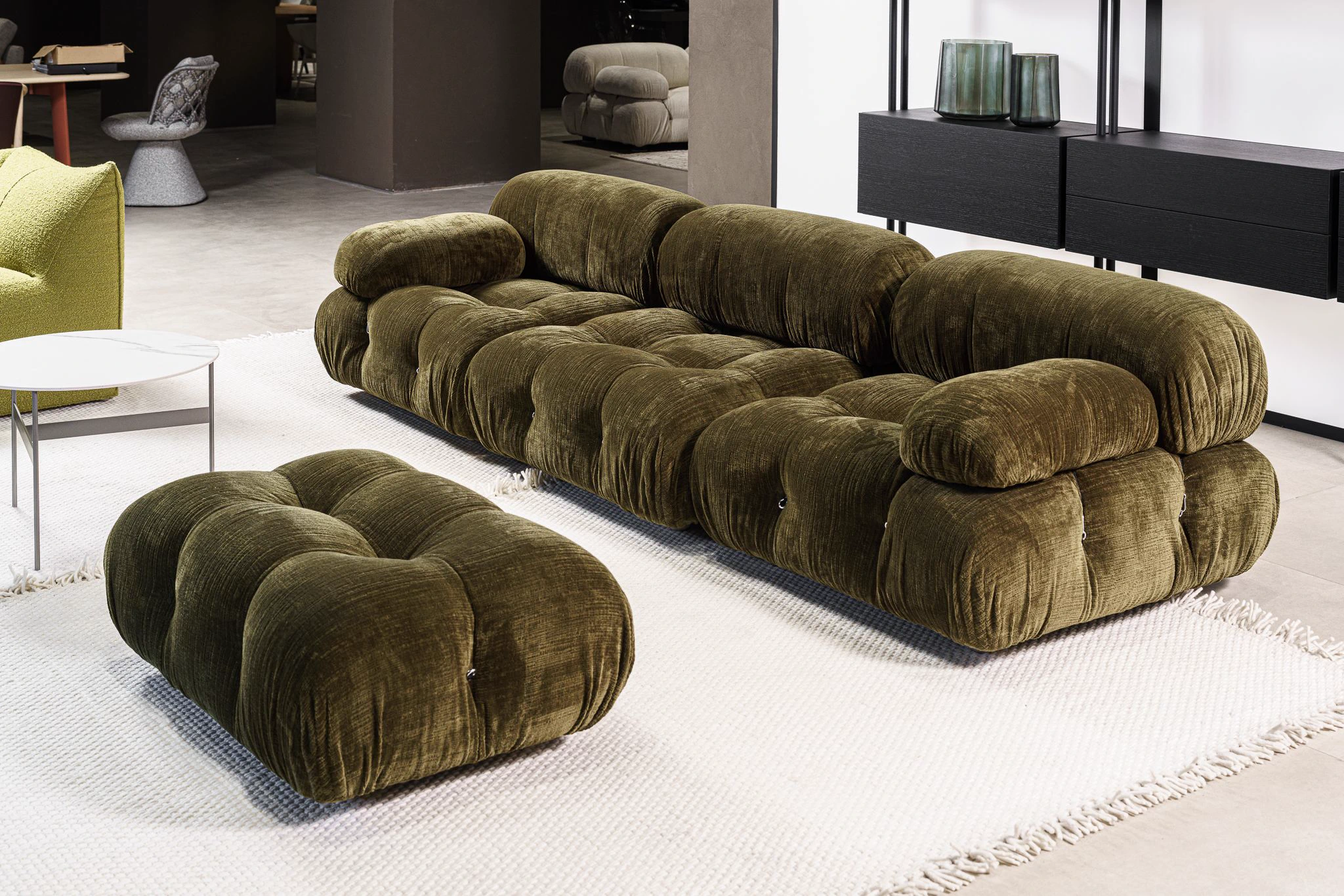 Диван Camaleonda Olive — B&B Italia, кожа, фото 3
