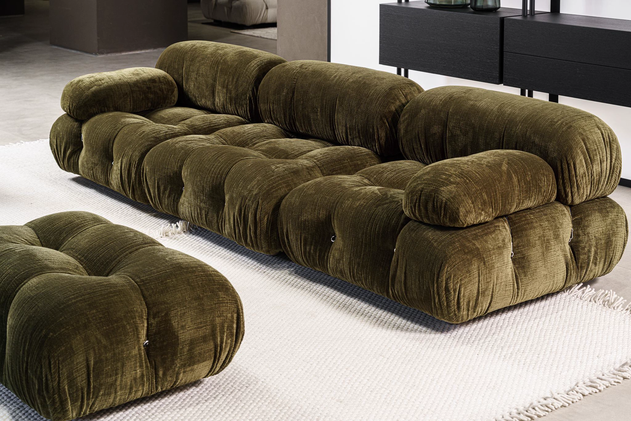 Диван Camaleonda Olive — B&B Italia, кожа, фото 5